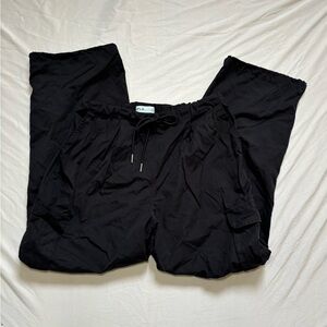 Women's Black Cargo Pants